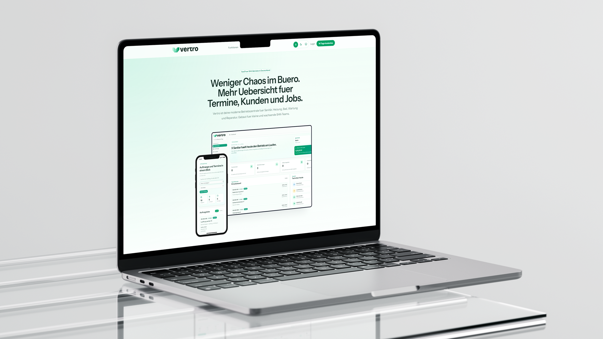 Vertro SaaS Platform project image