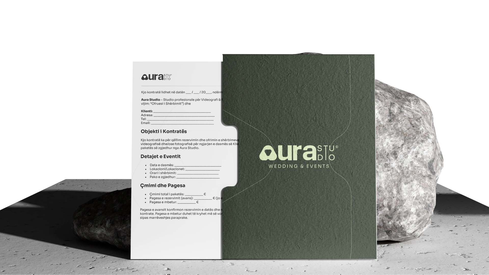 Aura Brand Identity Design project image