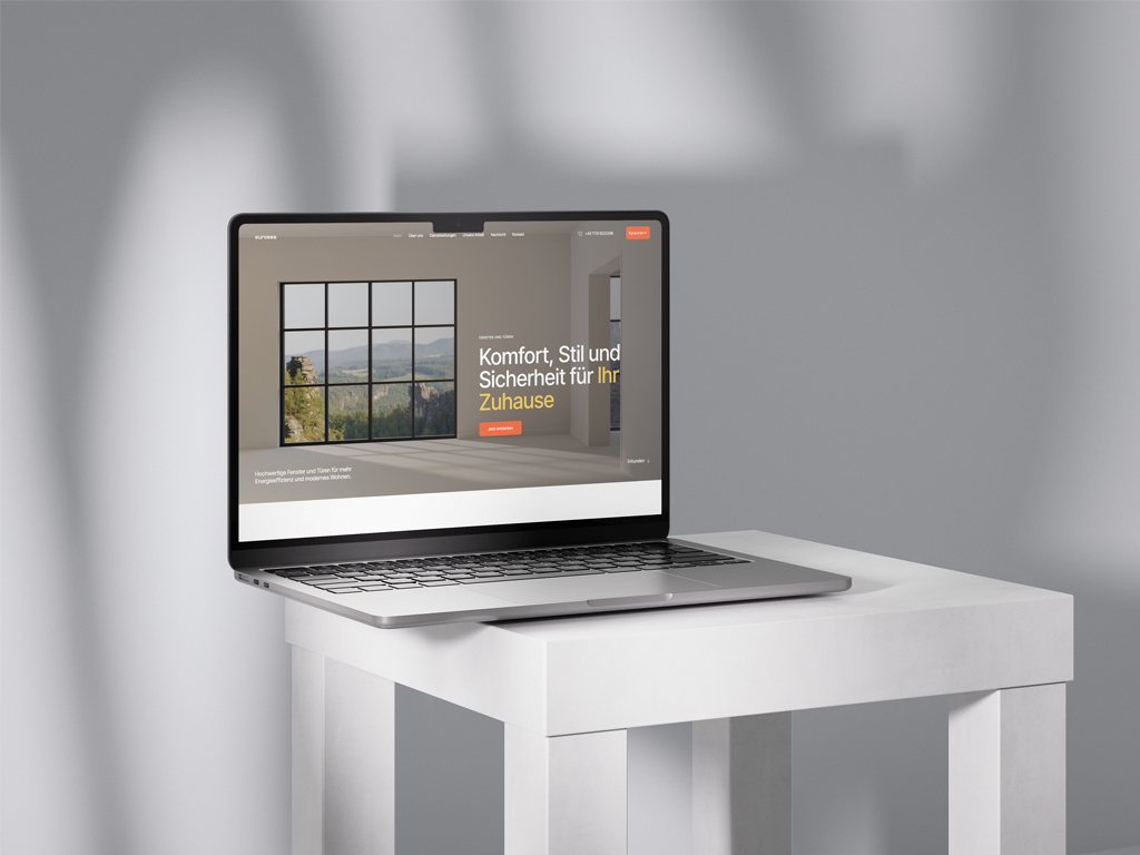 Eurossa GmbH - Website project image
